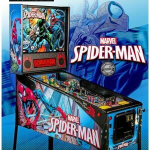 Spiderman Vault Pinball Flyer Original NOS 2016 Marvel Promo Artwork Sheet